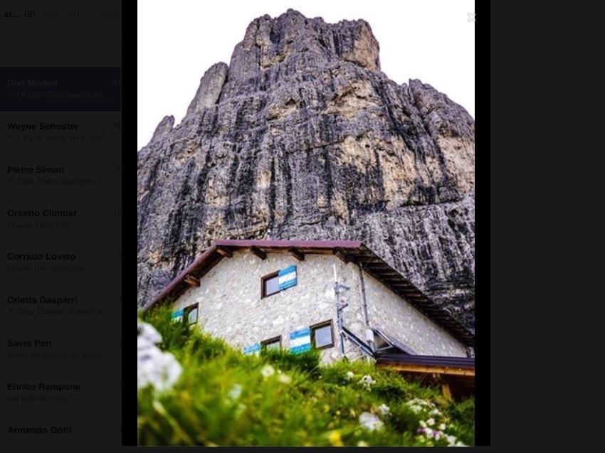 Rifugio Velo Della Madonna 호텔 산마르티노디카스트로차 외부 사진